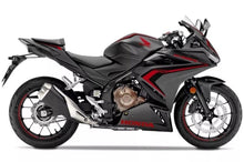 Honda CBR500R Fairings (2022-2023) Matte Black, Red, Black at KingsMotorcycleFairings.com