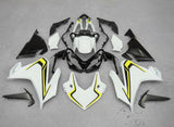 Honda CBR500R Fairings (2022-2023) White, Yellow, Black at KingsMotorcycleFairings.com