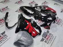 Honda CBR600F4 Fairings (1999-2000) Black, Red at KingsMotorcycleFairings.com