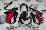 Honda CBR600F4 Fairings (1999-2000) Black, Red from KingsMotorcycleFairings.com