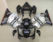 Honda CBR600 F4i Fairings (2001-2003) Black, Silver Repsol at KingsMotorcycleFairings.com