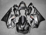 Honda CBR 600 F4i Fairings (2001-2003) Matte Black, Gray at KingsMotorcycleFairings.com