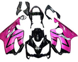 Honda CBR600 F4i Fairings (2001-2003) Pink, Black at KingsMotorcycleFairings.com