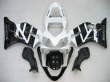 Honda CBR600 F4i Fairings (2001-2003) White, Black, Gray at KingsMotorcycleFairings.com