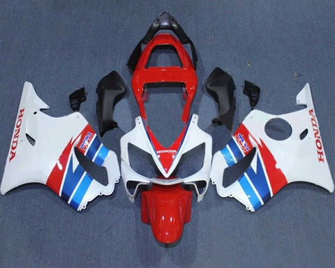 Honda CBR600 F4i Fairings (2001-2003) White, Red, Double Blue at KingsMotorcycleFairings.com