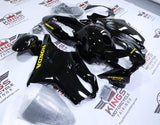 Honda CBR600F4i Fairings (2004-2007) Black, Metallic Gold at KingsMotorcycleFairings.com