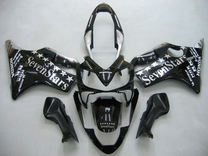 Honda CBR600 F4i Fairings (2004-2007) Black, Seven Stars at KingsMotorcycleFairings.com