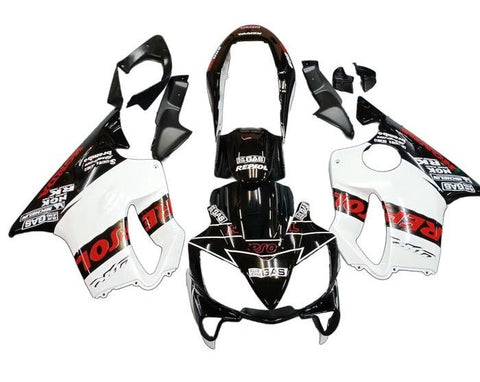 Honda CBR600F4i Fairings (2004-2007) Black, White, Red Repsol at KingsMotorcycleFairings.com