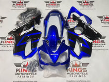 Honda CBR600F4i Fairings (2004-2007) Blue, Black PGM-FI at KingsMotorcycleFairings.com