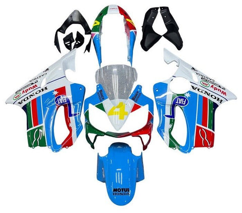 Honda CBR600F4i Fairings (2004-2007) Blue, White, Red, Green at KingsMotorcycleFairings.com