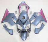 Honda CBR600F4i Fairings (2004-2007) Matte Gray, Purple at KingsMotorcycleFairings.com