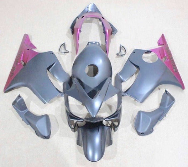 Honda CBR600F4i Fairings (2004-2007) Matte Gray, Purple at KingsMotorcycleFairings.com