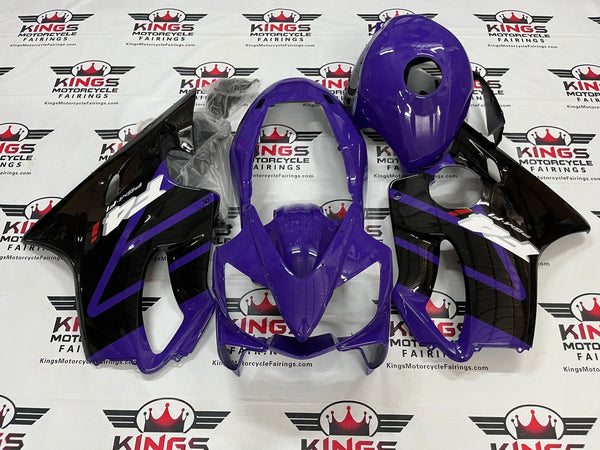 Honda CBR600F4i Fairings (2004-2007) Purple, Black at KingsMotorcycleFairings.com