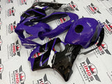 Honda CBR600F4i Fairings (2004-2007) Purple, Black from KingsMotorcycleFairings.com