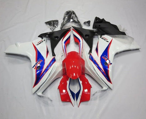 Honda CBR600F Fairings (2011-2013) Red, White, Blue at KingsMotorcycleFairings.com