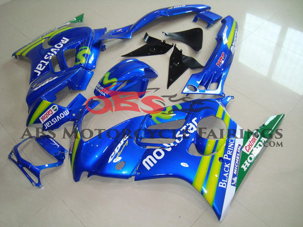 Honda CBR600FS Fairings (1995-1996) Blue Movistar at KingsMotorcycleFairings.com