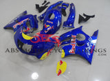 Honda CBR600FS Fairings (1995-1996) Blue RedBull by KingsMotorcycleFairings.com