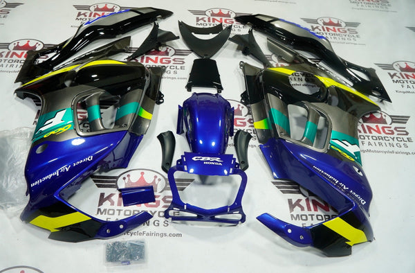 Honda CBR600FS Fairings (1997-1998) Blue, Black, Gray, Yellow, Green at KingsMotorcycleFairings.com