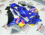 Honda CBR600RR Fairing Kit (2003-2004) Blue, Black, Yellow, Red Bull from KingsMotorcycleFairings.com