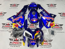 Honda CBR600RR Fairing Kit (2005-2006) RedBull Blue, Yellow, White at KingsMotorcycleFairings.com