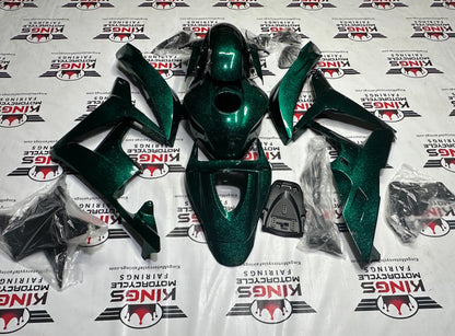 Honda CBR600RR Fairing Kit (2007-2008) Green Metallic Pearl Flake at KingsMotorcycleFairings.com