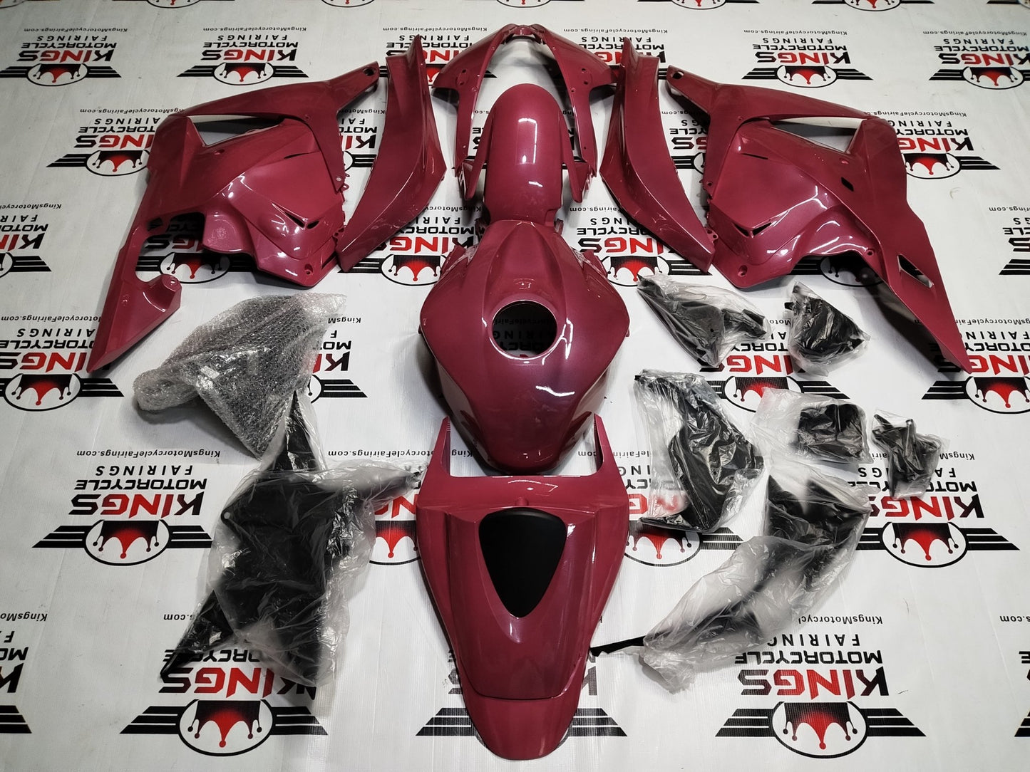 Honda CBR600RR Fairing Kit (2007-2008) Light Red Wine at KingsMotorcycleFairings.com