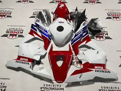 Honda CBR600RR Fairing Kit (2009-2012) TT Legends White, Red, Blue at KingsMotorcycleFairings.com