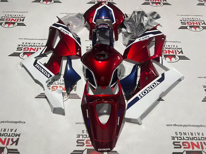 Honda CBR600RR Fairing Kit (2024-2025) Dark Red, Dark Blue, White at KingsMotorcycleFairings.com