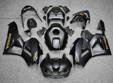 Honda CBR600RR Fairing Kit (2024-2025) Matte Black, Gold at KingsMotorcycleFairings.com
