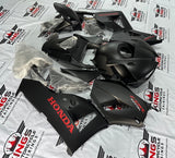 Honda CBR600RR Fairing Kit (2024-2025) Matte Black, Red at KingsMotorcycleFairings.com