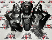 Honda CBR600RR Fairing Kit (2024-2025) Matte Black, White Repsol at KingsMotorcycleFairings.com
