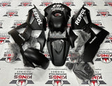 Honda CBR600RR Fairing Kit (2024-2025) Matte Black, White Repsol at KingsMotorcycleFairings.com