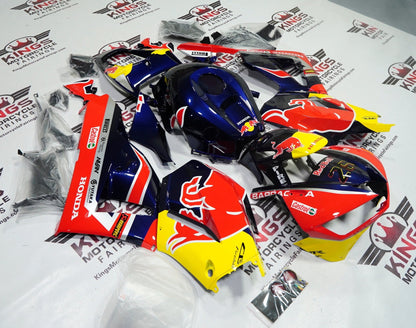 Honda CBR 600RR Fairing Kit (2024-2025) Red, Blue, Yellow RedBull at KingsMotorcycleFairings.com