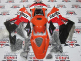 Honda CBR600RR Fairing Kit (2024-2025) Red, Orange, White, Black HRC Repsol at KingsMotorcycleFairings.com