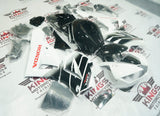 Honda CBR600RR Fairing Kit (2024-2025) White, Black Wings, Red at KingsMotorcycleFairings.com
