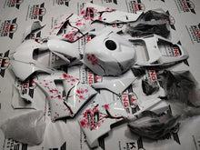 Honda CBR600RR Fairing Kit (2024-2025) White, Cherry Blossoms at KingsMotorcycleFairings.com