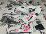 Honda CBR600RR Fairing Kit (2024-2025) White, Pink Flowers at KingsMotorcycleFairings.com