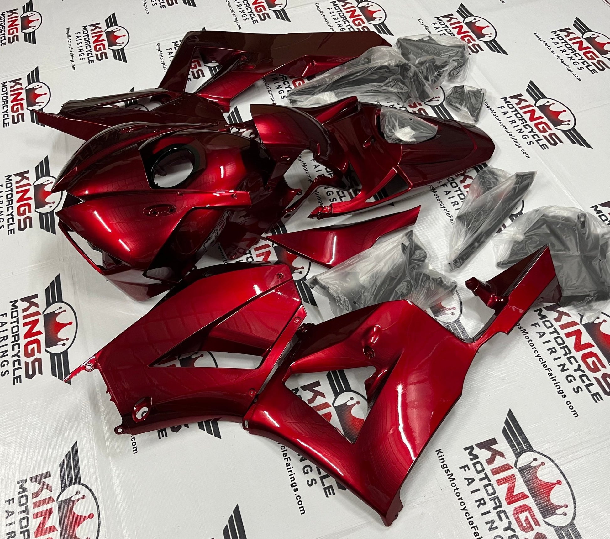 Honda CBR600RR Fairing Kit (2026) Candy Apple Red at KingsMotorcycleFairings.com