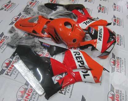 Honda CBR600RR Fairing Pieces (2024-2025) Red, Orange, White, Black HRC Repsol at KingsMotorcycleFairings.com