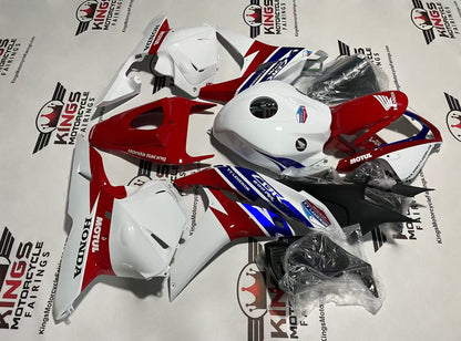 Honda CBR600RR Fairing Set (2009-2012) TT Legends White, Red, Blue at KingsMotorcycleFairings.com