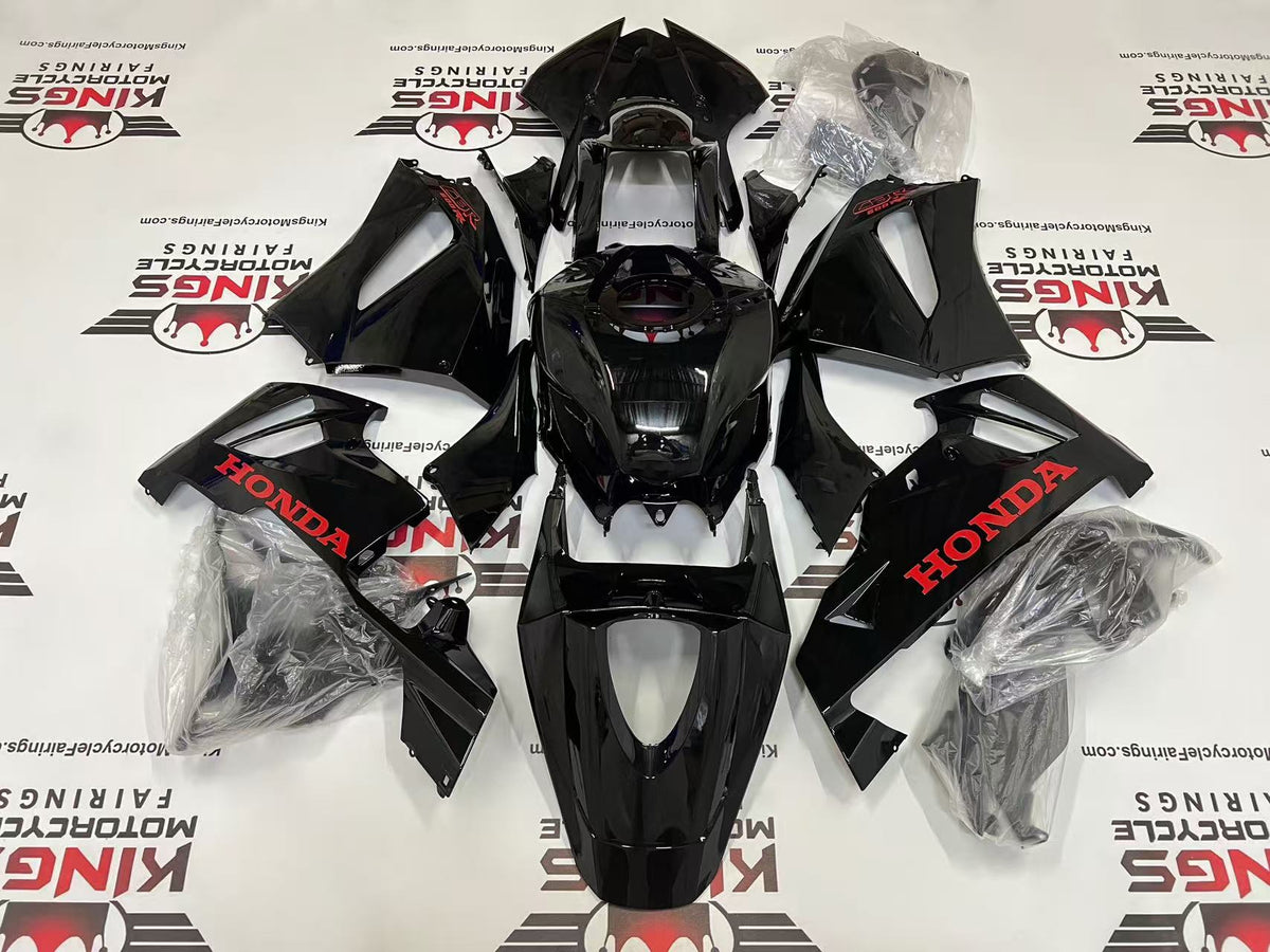 Honda CBR600RR Fairing Set (2013-2023) Black Gloss, Red at KingsMotorcycleFairings.com