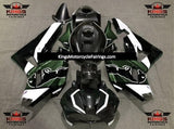Honda CBR600RR Fairing Set (2024-2025) Dark Gray, Green, Black, White Bull at KingsMotorcycleFairings.com