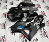 Honda CBR 600RR Fairing Set (2024-2025) Matte Black, Blue at KingsMotorcycleFairings.com