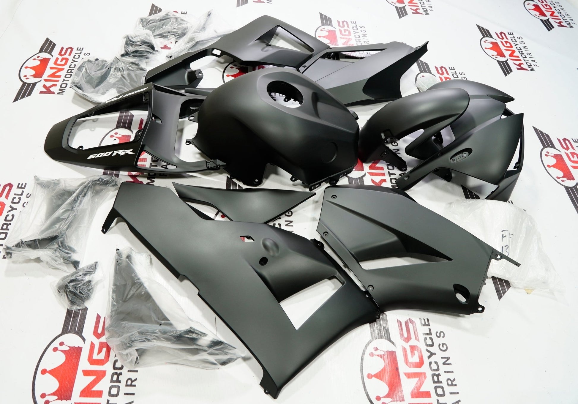 Honda CBR600RR Fairing Set (2024-2025) Matte Black at KingsMotorcycleFairings.com