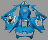 Honda CBR600RR Fairing Set (2024-2025) Matte Blue Doraemon at KingsMotorcycleFairings.com
