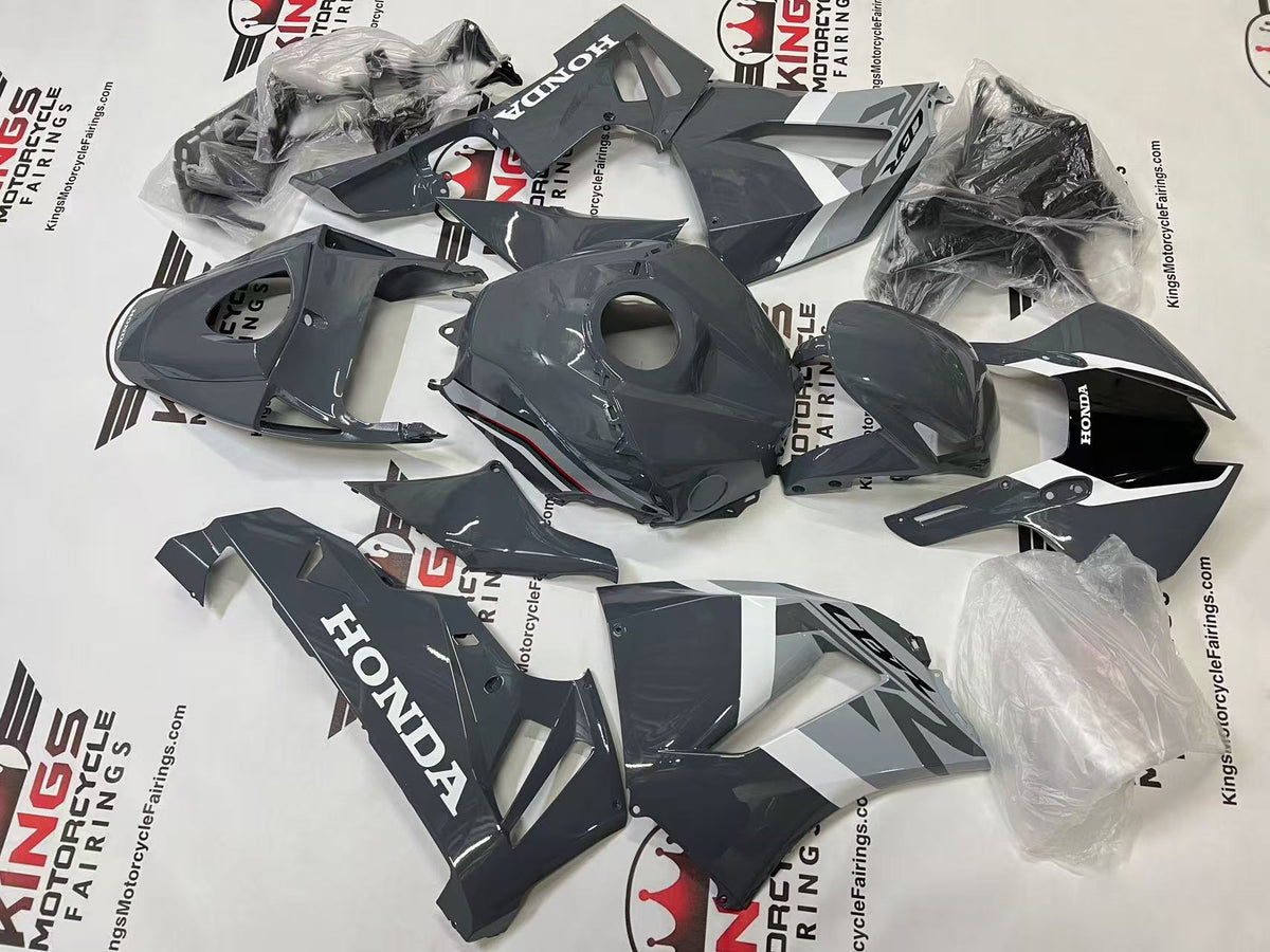 Honda CBR600RR Fairing Set (2026) Gray, White, Black, Red at KingsMotorcycleFairings.com.