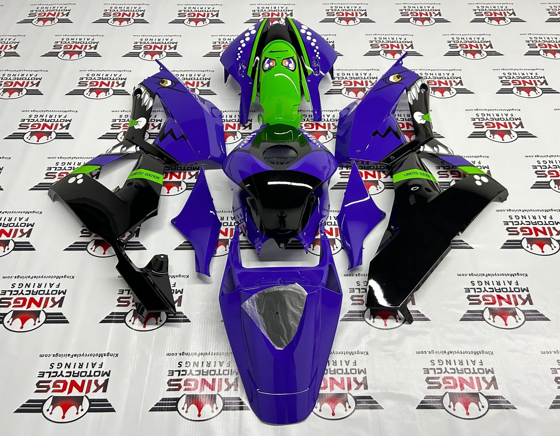 Honda CBR600RR Fairing Sets (2024-2025) Purple, Black, Green Creature at KingsMotorcycleFairings.com