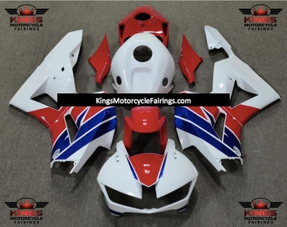 Honda CBR600RR Fairing kit (2024-2025) White, Red, Blue at KingsMotorcycleFairings.com