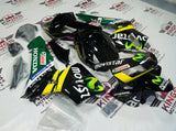 Honda CBR 600RR Fairings (2003-2004) Black, Green Movistar at KingsMotorcycleFairings.com