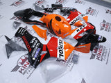 Honda CBR600RR Fairings (2003-2004) Orange Repsol Gas from KingsMotorcycleFairings.com